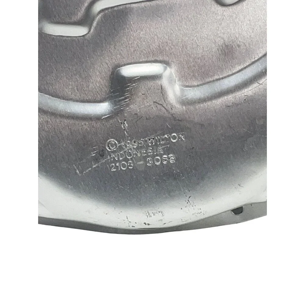 Wilton Aluminum Pumpkin Jack-O-Lantern Cake Pan Mold With‎ Instructions